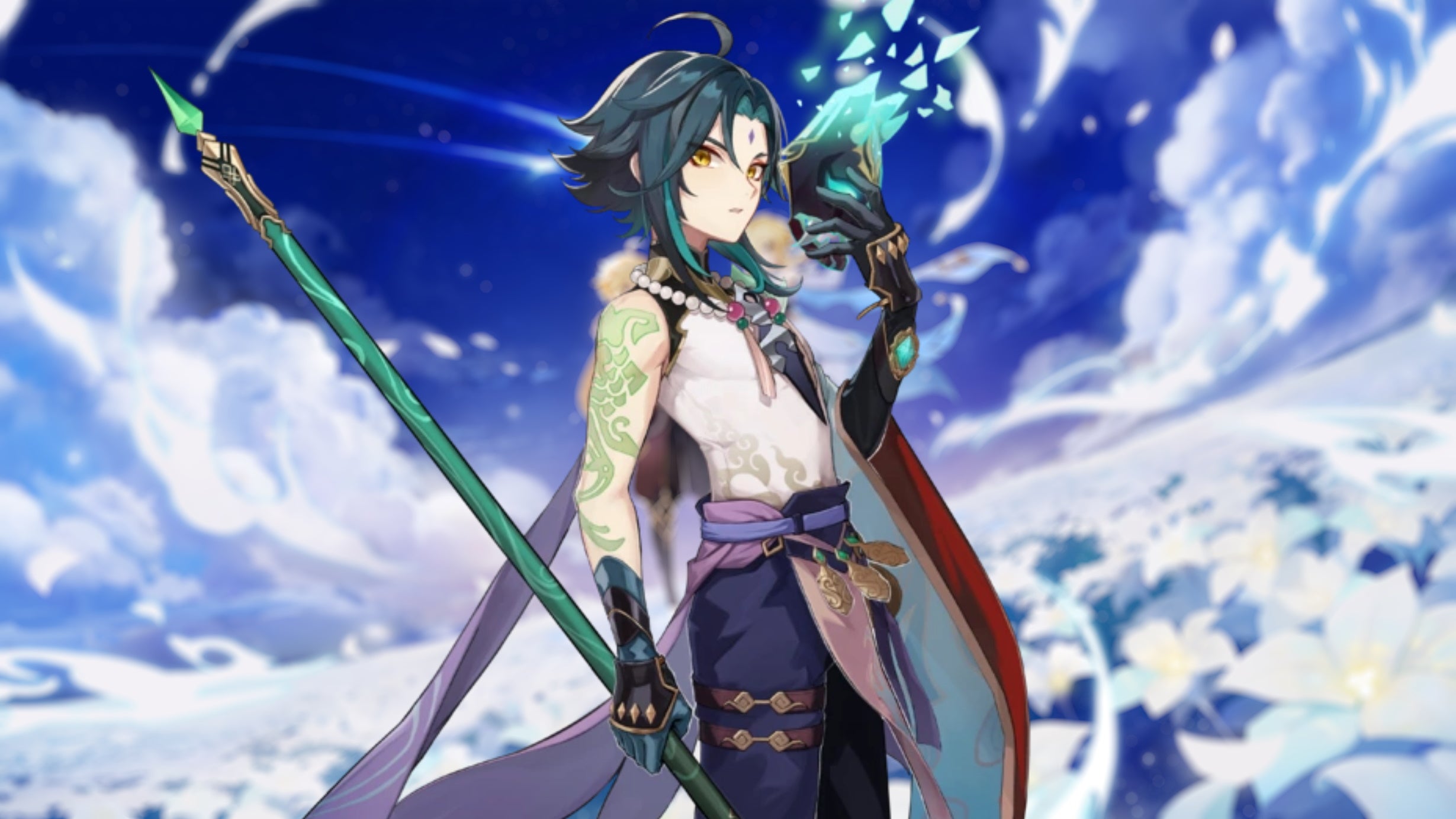 Genshin Impact Xiao Banner character and weapon drop rates, 4 Stars